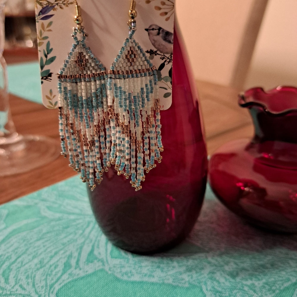 Fringe earrings